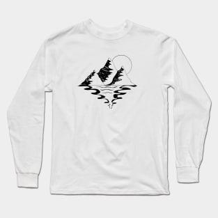 Lake of the Mountains! Long Sleeve T-Shirt